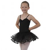 OLD STYLE Daisy BLACK Ballet Tutu Dance Dress REDUCED to Clear